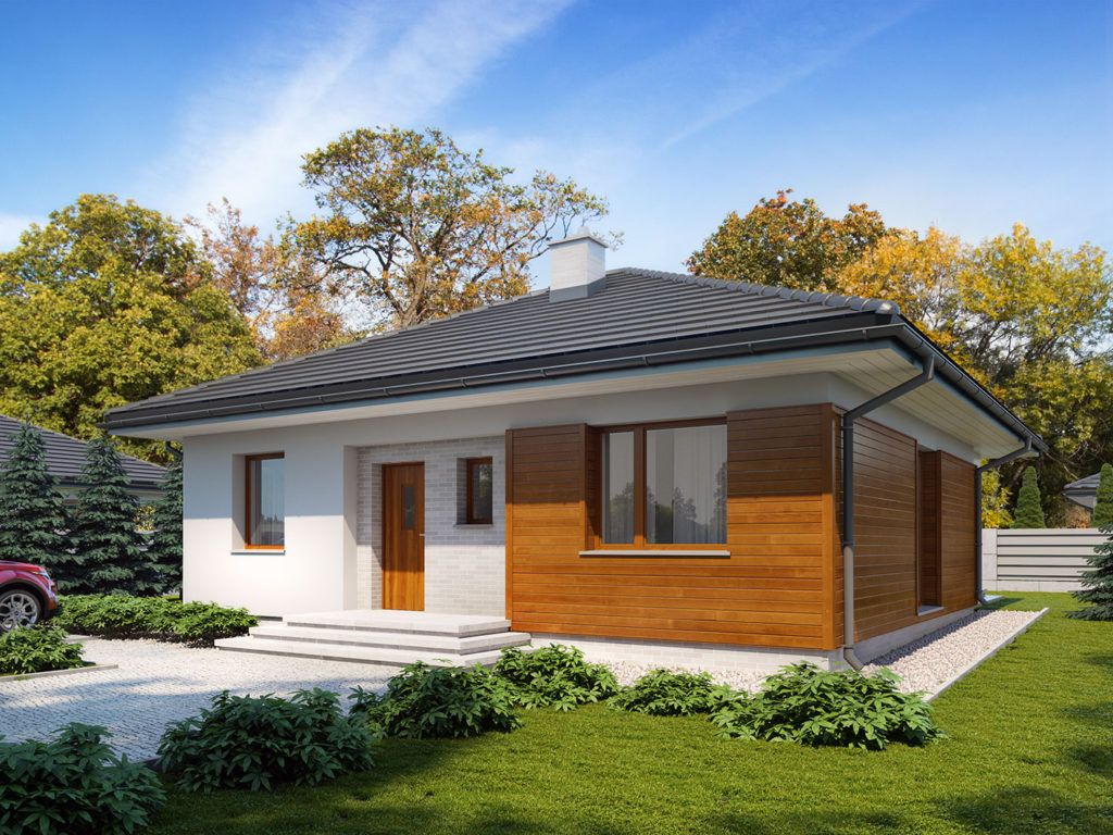 Dom szkieletowy całoroczny