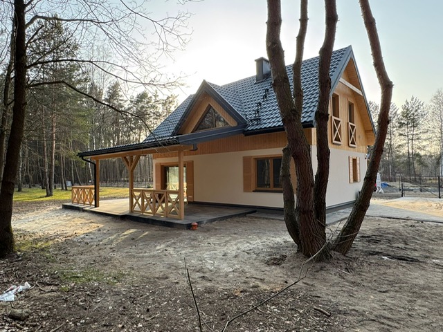 budowa domu drewnianego konstrukcja szkieletowa etap realizacji